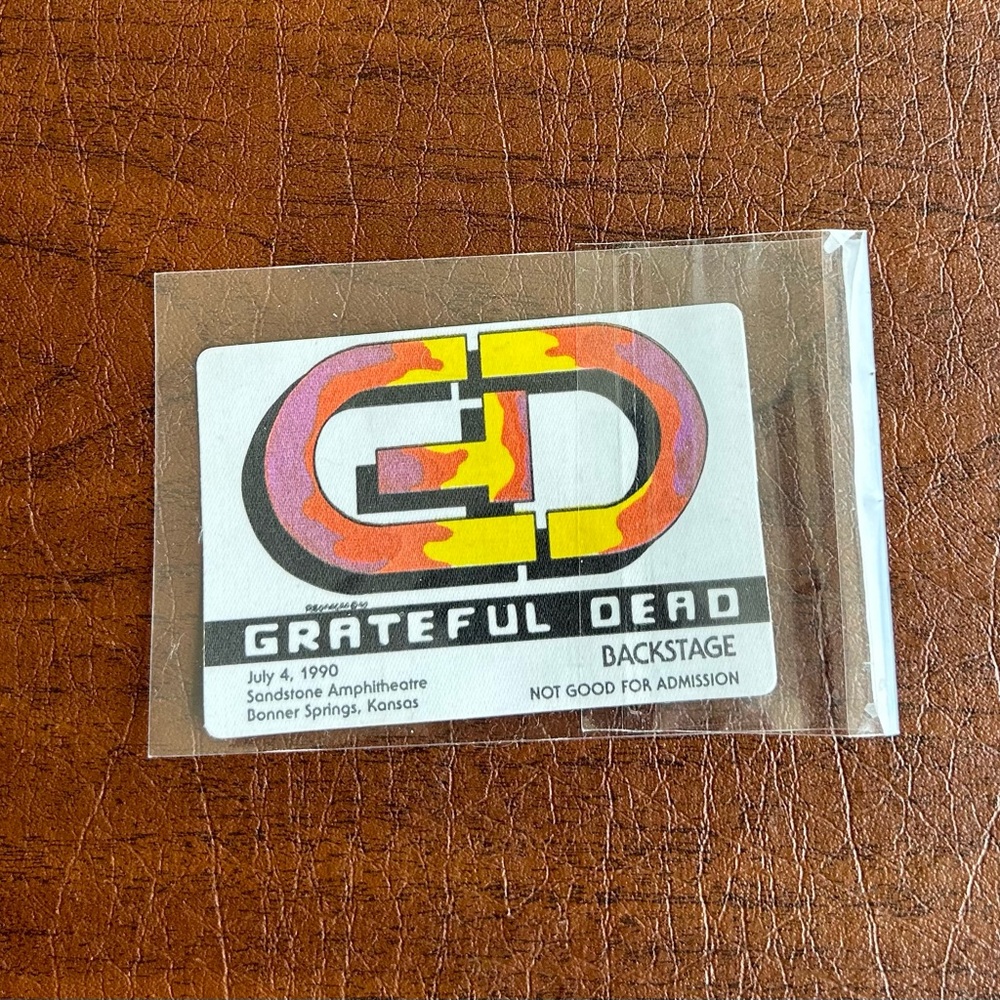 Grateful Dead Backstage Pass